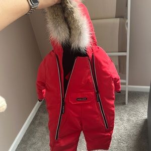 Canada Goose 6-12 snow suit